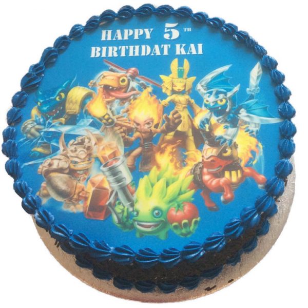 Skylanders Birthday Cake