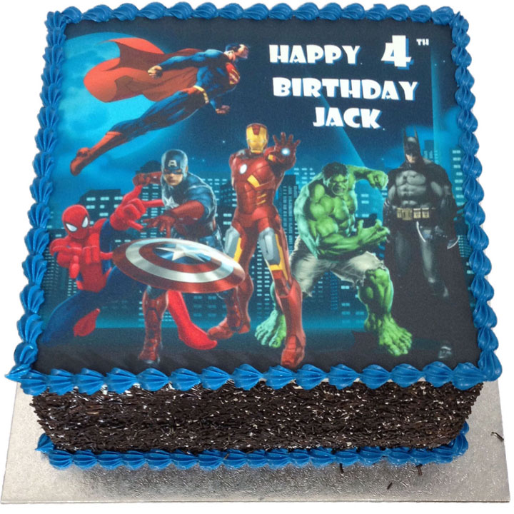 Iron Man Cake | Birthday Cake In Dubai | Cake Delivery – Mister Baker