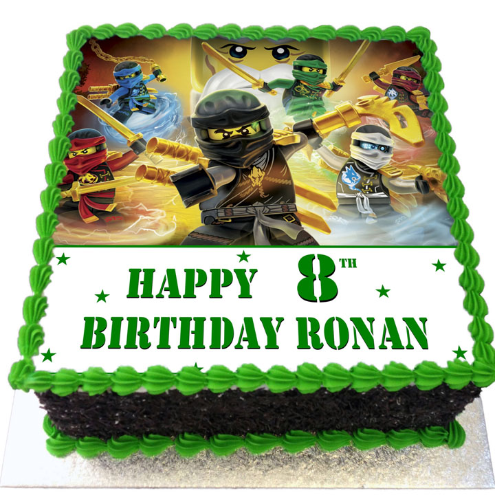 Ninjago cake. Feed 15 people. – Chefjhoanes