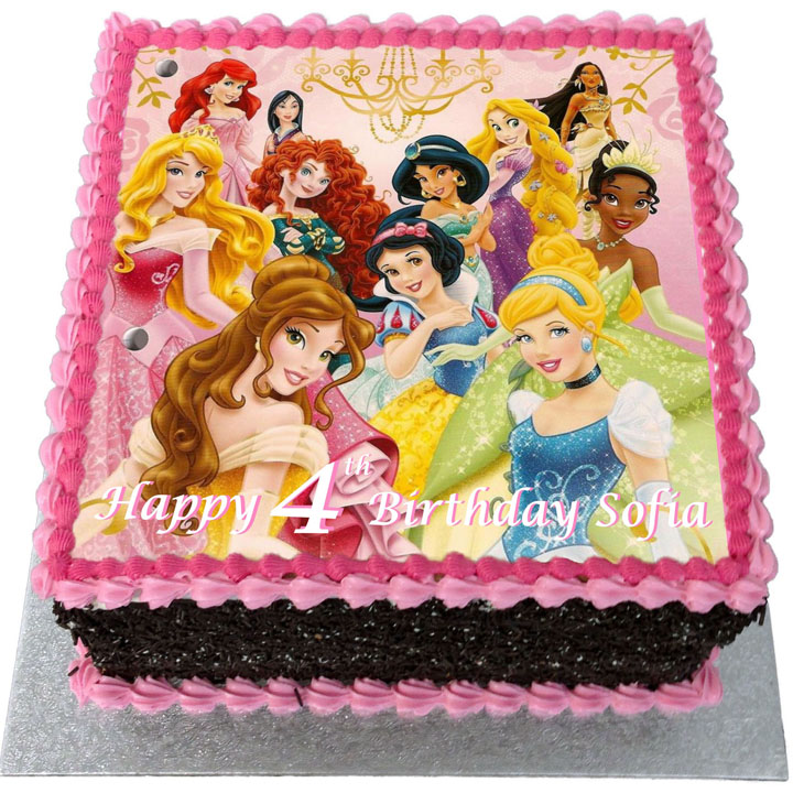 Disney Princess Celebration Cake Serves 16 | Morrisons