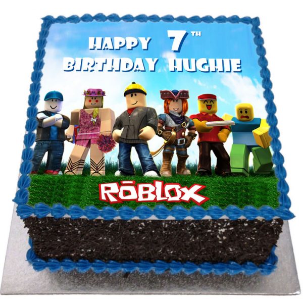 Roblox Birthday Cake - Flecks Cakes